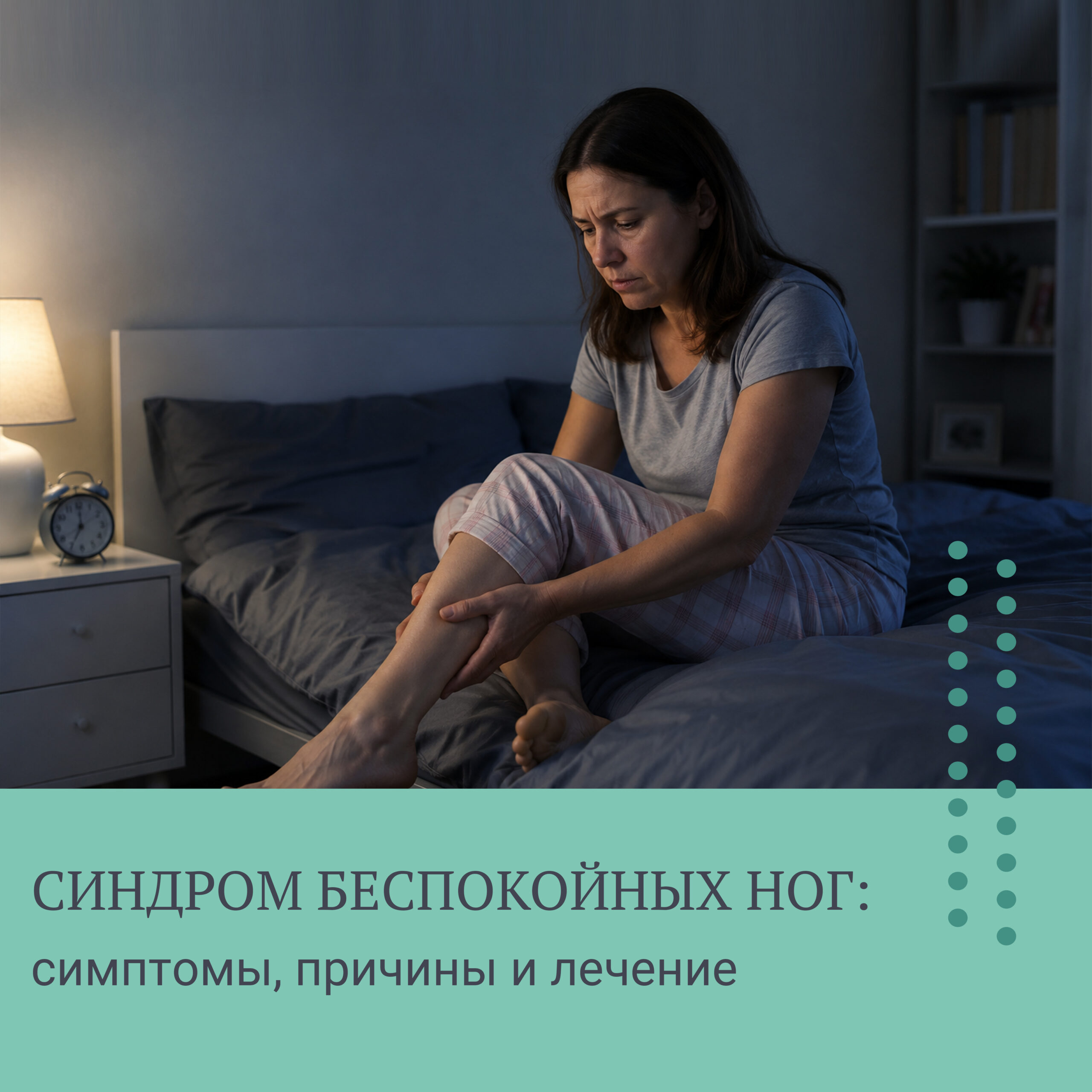 Синдром беспокойных ног: симптомы, причины и лечение
